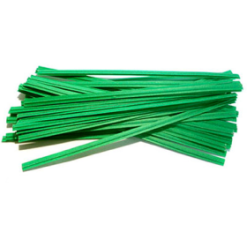 TWIST PAPIER ATTACHE 7" VERT PQT/1000