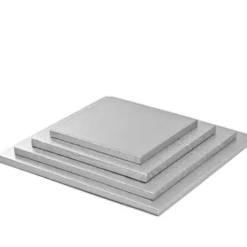 PLATEAU À GÂTEAU RECTANGULAIRE ARGENT