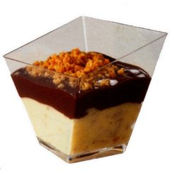 VERRINE CLASSIQUE BISAUTÉ PQT/25 CS/ 1000