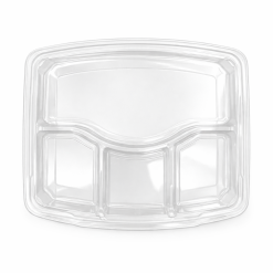 Contenant en plastique 4 compartiments combo cs/60