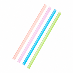 PAILLE SLUCH JUMBO 10''  LONG 12MM DIAMETRE  PQT/100  600/CS